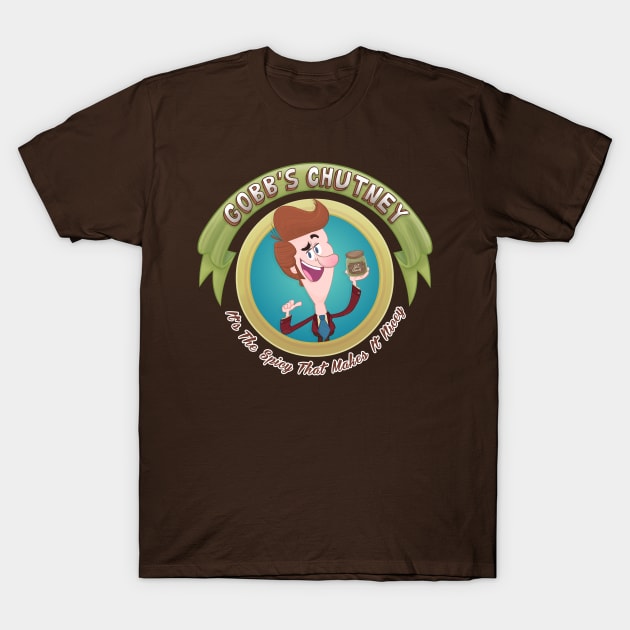 The Barefoot Bandits 'Gobb's Chutney' T-Shirt by mukpuddy